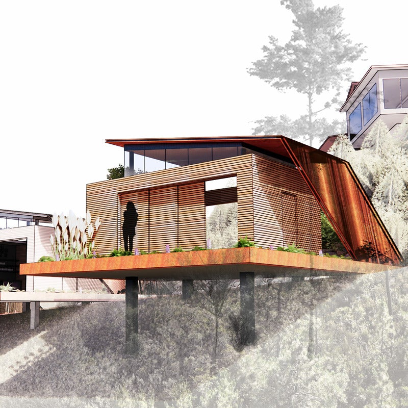 Vale De Moses Meditation Cabin Competition Entry