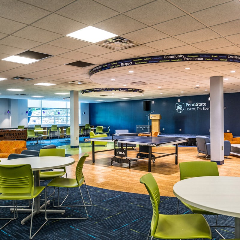 Penn State Fayette, Williams Building Student Lounge